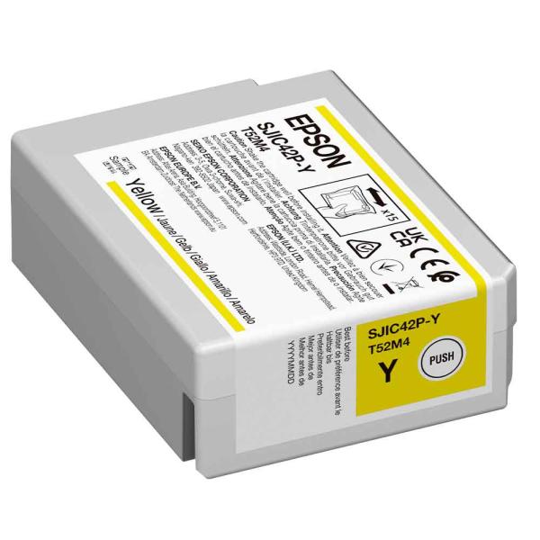 Set Tintenkartuschen Gelb Epson C4000e